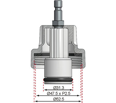 Adapter Nr. 15 f&uuml;r Art. 8027, 8098 f&uuml;r Ford, Mazda