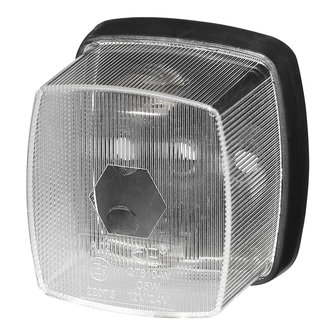 Begrenzungsleuchte wei&szlig; 65x60mm PM