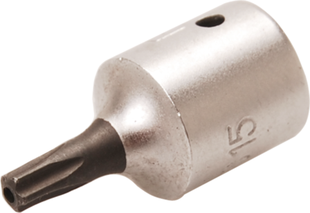 Bit-Einsatz Antrieb Innenvierkant (1/4) TS-Profil (fur Torx Plus) mit Bohrung TS15 - TS50