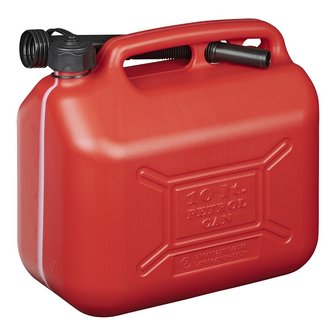 Benzinkanister 10L Kunststoff rot UN-gepruft