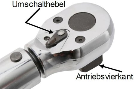 Drehmomentschl&uuml;ssel 20 mm (3/4) 140 - 980 Nm