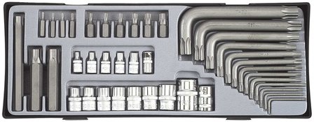 Torx Steckschl&uuml;ssel Spezialsatz 41 tlg