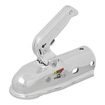 Kugelkupplung Stahl rund 40 45 50mm 2300kg gebremst