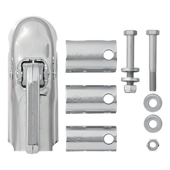 Kugelkupplung Stahl rund 40 45 50mm 2300kg gebremst
