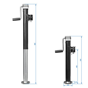 Stutzbein  ausziehbar  Heavy Duty SH57 2000