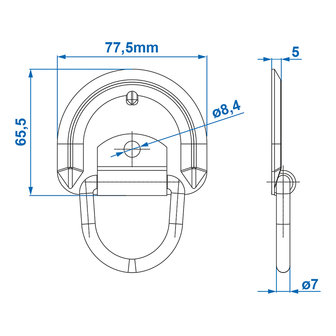 Zurrose 76x66mm