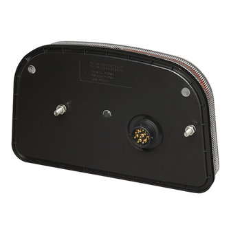 Rucklicht 6 Funktionen 240x150mm LED links