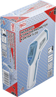 Stirn-Fieber-Thermometer kontaktlos, Infrarot fur Personen + Objekt-Messung 0 - 100&deg;