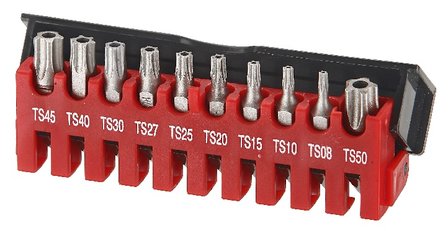 Bitsatz 5-seitig Resistorx TS 10-teilig