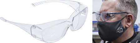 Schutzbrille transparent