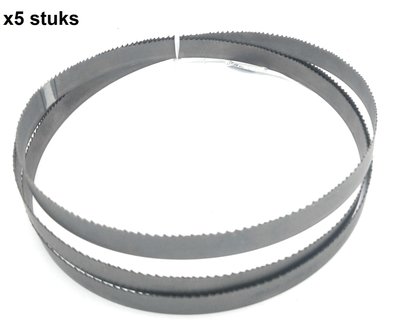 Bands&auml;gebl&auml;tter hss - 13x0,65,1470mm - feste Z&auml;hne, Verzahnung -14 x5 stuks