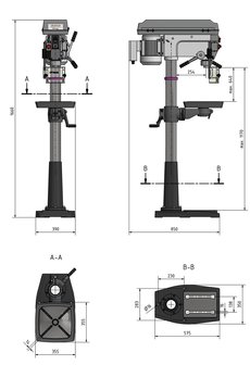 Saulenbohrmaschine Durchmesser 30 mm