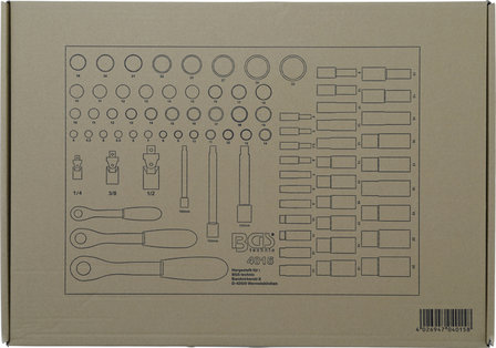 Steckschlussel-Satz 80-tlg