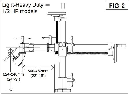 Zubringer - 0,18kw - 300 mm