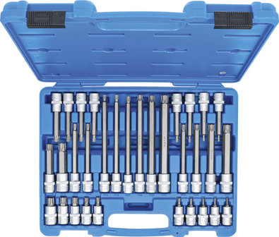 Steckschl&uuml;sselsatz 1/2 TP-Profil (f&uuml;r Torx Plus) TP20 - TP70 32-tlg