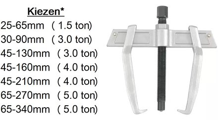 Universal Abzieher 2-Armig