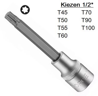 Biteins&auml;tze Torx 1/2 (140mmL)