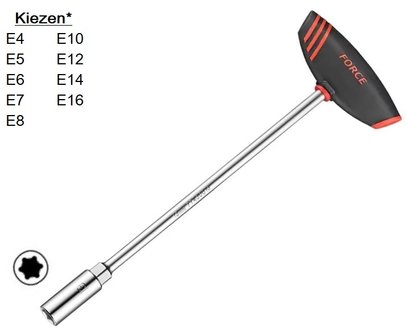 T-Griff Au&szlig;en-Torx Steckschl&uuml;ssel