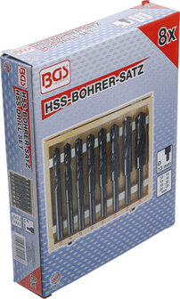 HSS-Bohrer-Satz | 13 - 25 mm | 8-tlg.