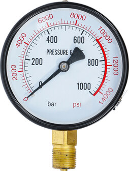 Manometer f&uuml;r Werkstatt Presse BGS 9246