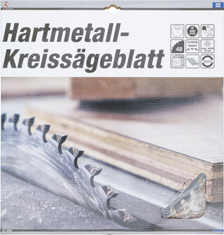 Hartmetall-Kreissageblatt &Oslash; 400 x 30 x 3,4 mm 48 Zahne