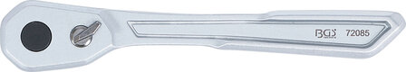 Umschaltknarre extra flach feinverzahnt Abtrieb Au&szlig;envierkant 6,3 mm (1/4)