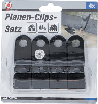 Planen-Clips-Satz 4-tlg