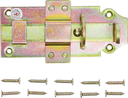 Schlossriegel mit Schlaufe 125 x 50mm