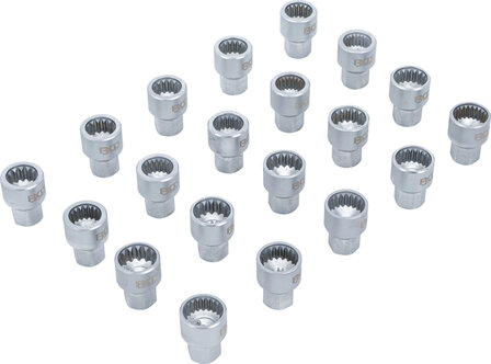 20-teiliges Rim Lock Tool Set f&uuml;r Porsche &amp; VW Touareg