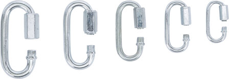 20-teiliges Karabiner-Set, verschraubt