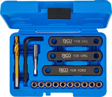 Reparatur-Satz f&uuml;r Bremsgewinde M9 x 1,25 16-tlg