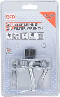 Olfilterspinne, 3-armig fur Olfilter &Oslash; 60 - 100 mm