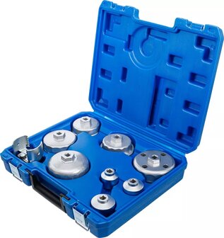 &Ouml;lfilterschl&uuml;ssel-Satz &Oslash; 27 - 88,8 mm 9-tlg