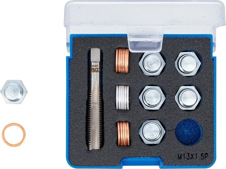 Reparatursatz f&uuml;r &Ouml;l-Ablass-Gewinde M13 x 1,5 mm