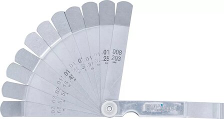 Prazisions-Fuhlerlehren, gebogen 12 Blatt