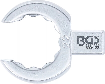 Einsteck-Ringschl&uuml;ssel offen 22 mm