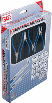 Sprengringzangen-Satz 250 mm 4-tlg