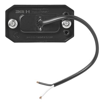 Seitenmarkierungsleuchte 12 24V orange 80 x 44 mm LED