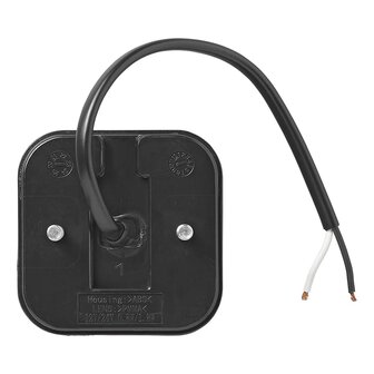 Seitenmarkierungsleuchte 12 24V orange 65 x 65 mm LED