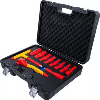 VDE-Steckschlussel-Satz Antrieb 12,5 mm (1/2) SW 10 - 24 mm 11-tlg
