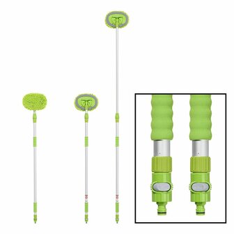 Teleskopwaschb&uuml;rste Chenille 2,5 Meter