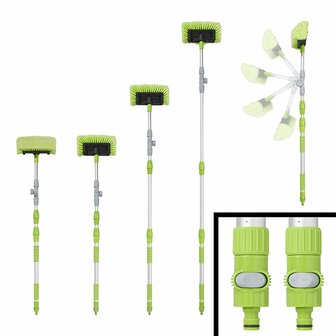 Teleskopwaschburste 3D verstellbar 119-203cm
