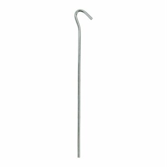 Zelthering 22cm Metall mit offener ose