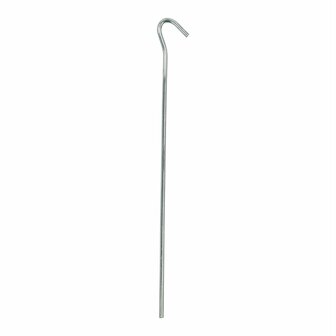 Zelthering 25cm Metall mit offener ose