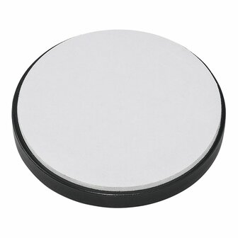 Reflektor rot 58mm selbstklebend mit Grundplatte