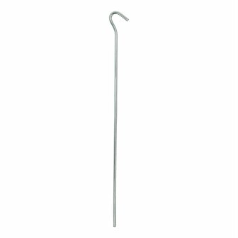 Zelthering 30cm Metall mit offener ose