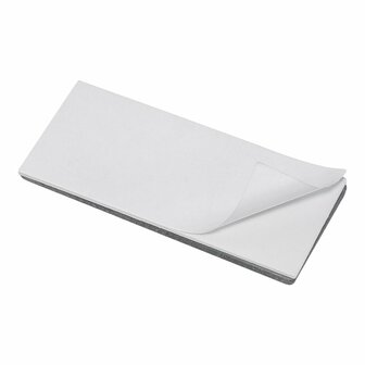 Reflektor wei&szlig; 82x36mm selbstklebend