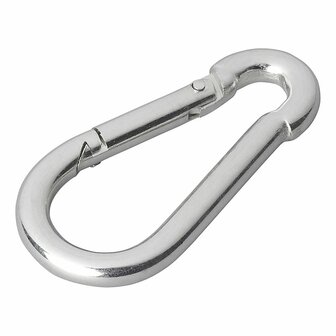 Karabinerhaken Metall 6x60mm x10 Stuck