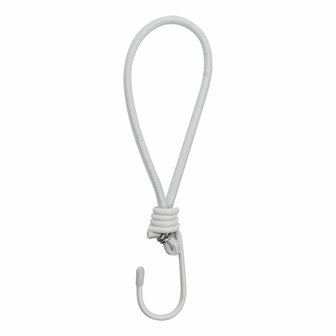 Zeltspanner elastisch wei&szlig; mit Haken