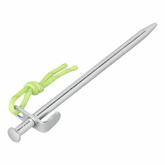Felshering 20 cm Stahl verzinkt mit L-Haken Heavy Duty